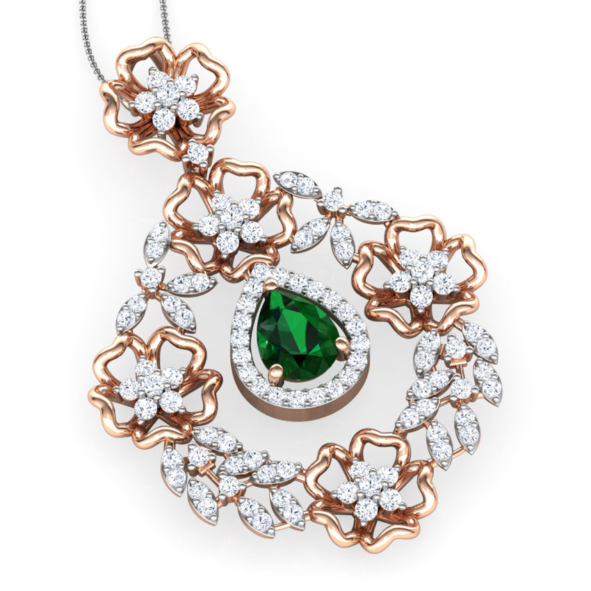 Festoon Gemstone Pendant