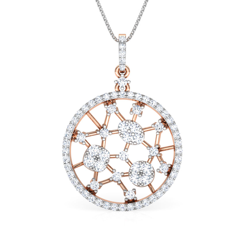 Round Lattice Pendant