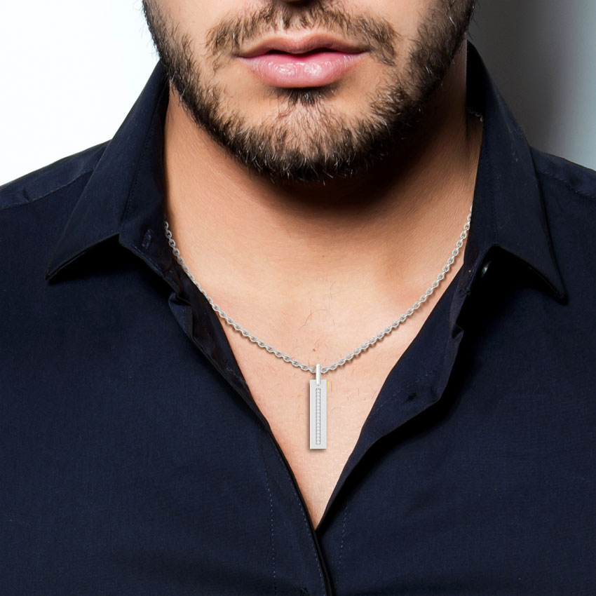 Luke Diamond Pendant for Men