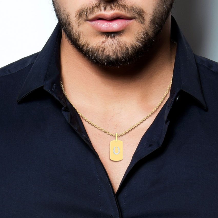 Drake Diamond Pendant for Men