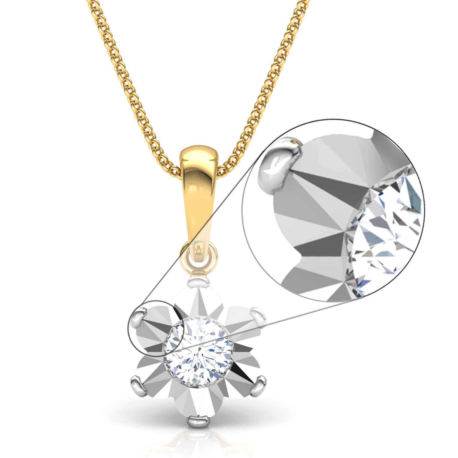 Blossom Miracle Plate Pendant