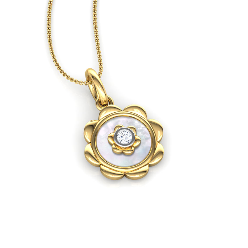 Blossom Kids' Gemstone Pendant