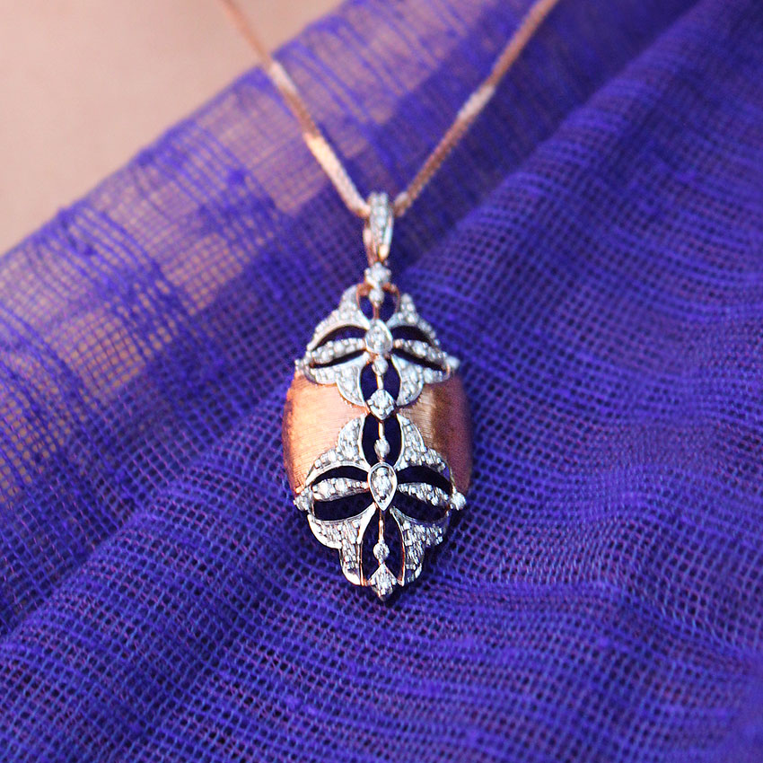 Enfold Brocade Pendant Enfold Brocade Pendant