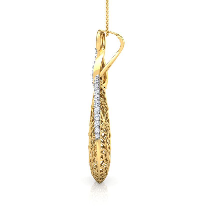 Kim Trellis Diamond Pendant