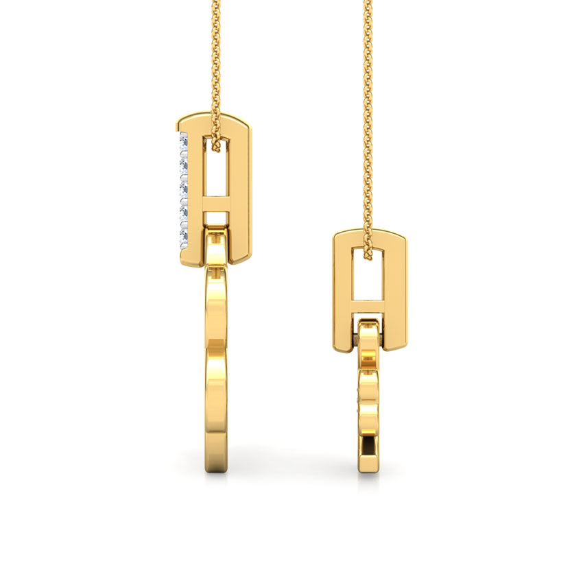 Clover Mother and Daughter Duo Diamond Pendant