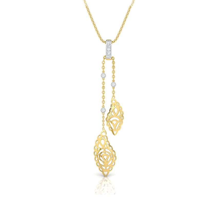 Radiant Paisley Pendant