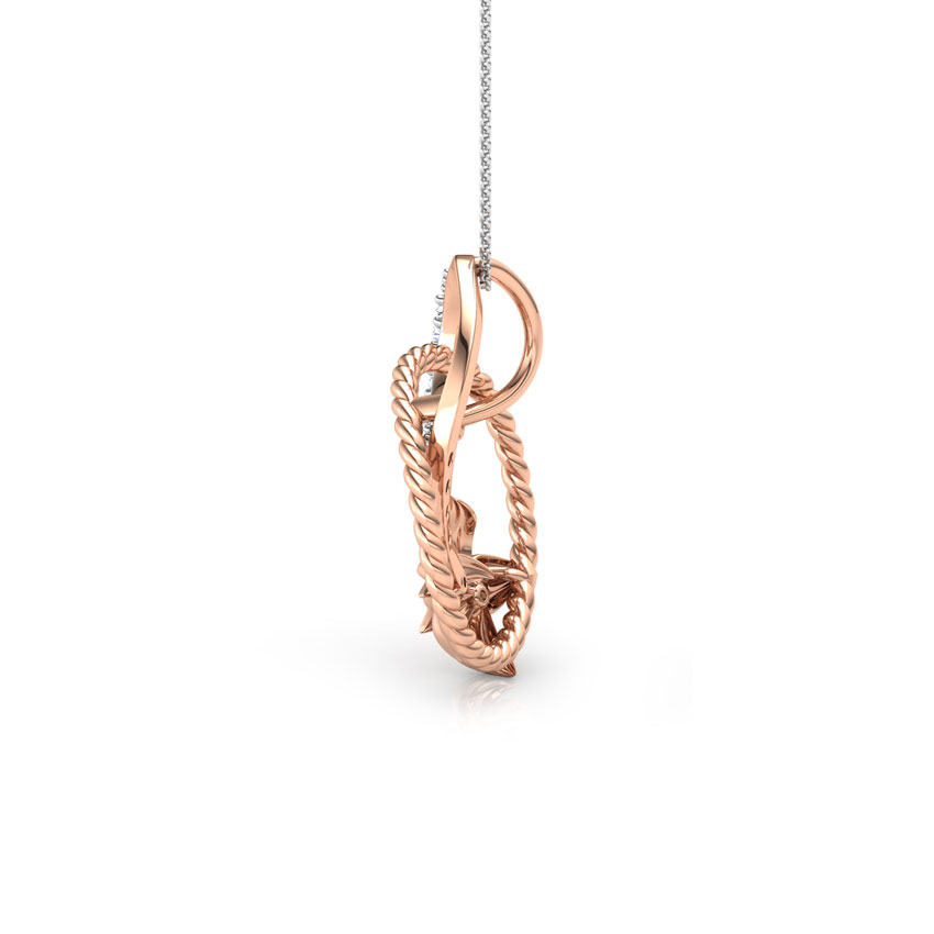 Gaura Floret Diamond Pendant