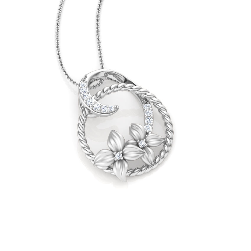 Gaura Floret Diamond Pendant Gaura Floret Diamond Pendant