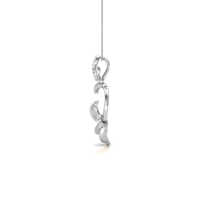 Snowdrop Floret Diamond Pendant Snowdrop Floret Diamond Pendant