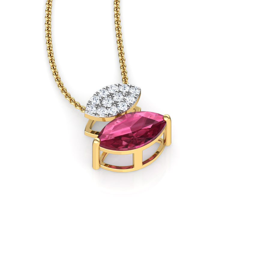 Tourmaline Classic Gemstone Pendant