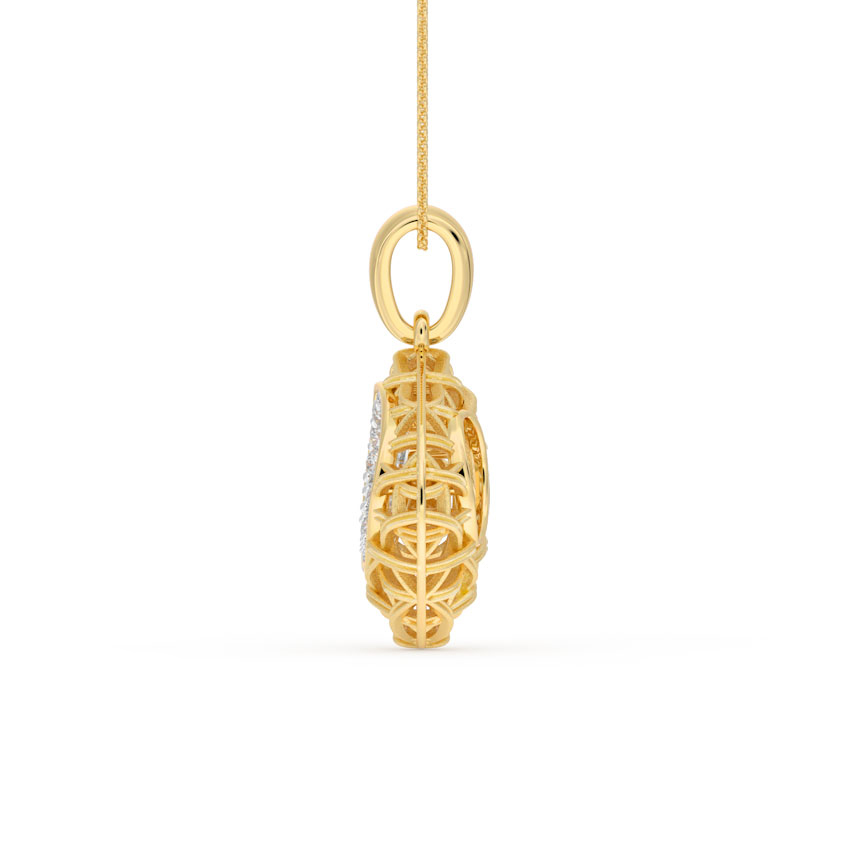Modish Interlaced Diamond Pendant Modish Interlaced Diamond Pendant