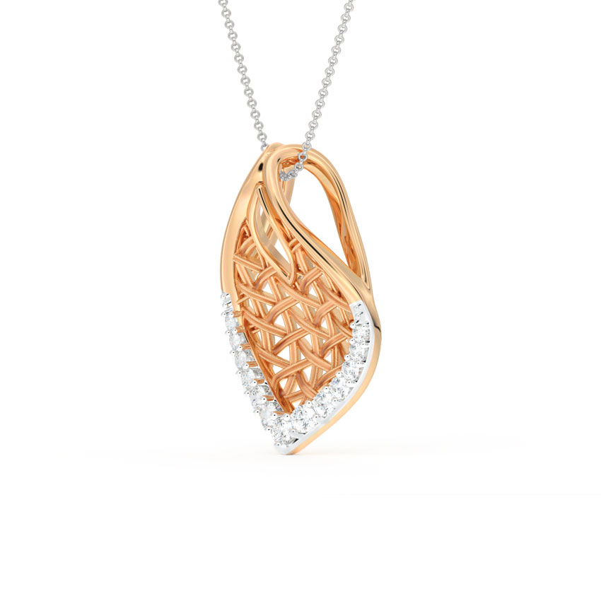 Sway Interlaced Diamond Pendant Sway Interlaced Diamond Pendant