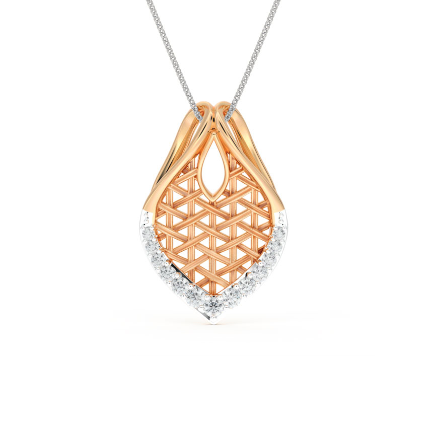 Sway Interlaced Diamond Pendant Sway Interlaced Diamond Pendant