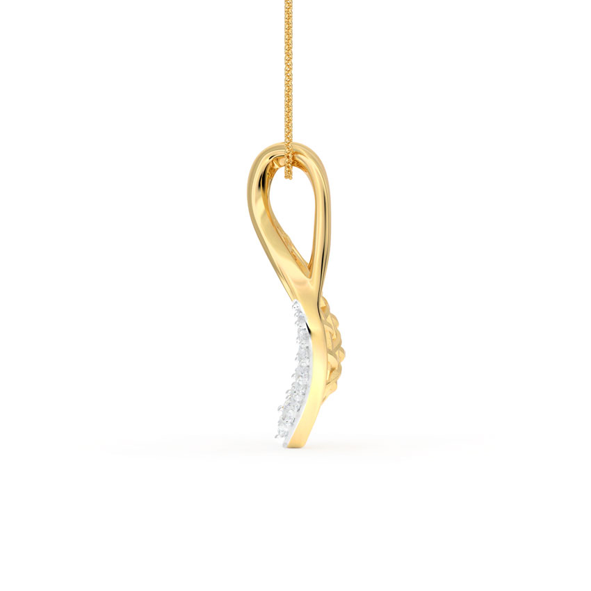 Sway Interlaced Diamond Pendant Sway Interlaced Diamond Pendant