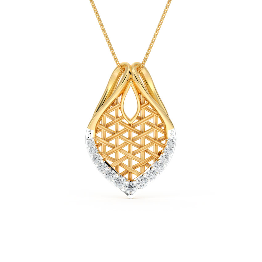 Sway Interlaced Diamond Pendant Sway Interlaced Diamond Pendant