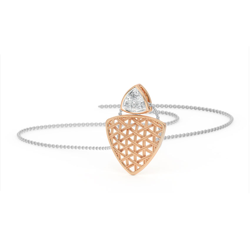 Trigon Interlaced Pendant