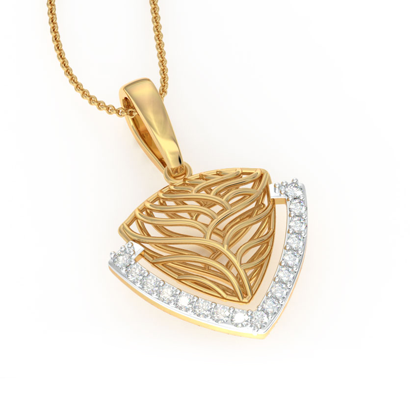 Trigon Mesh Pendant