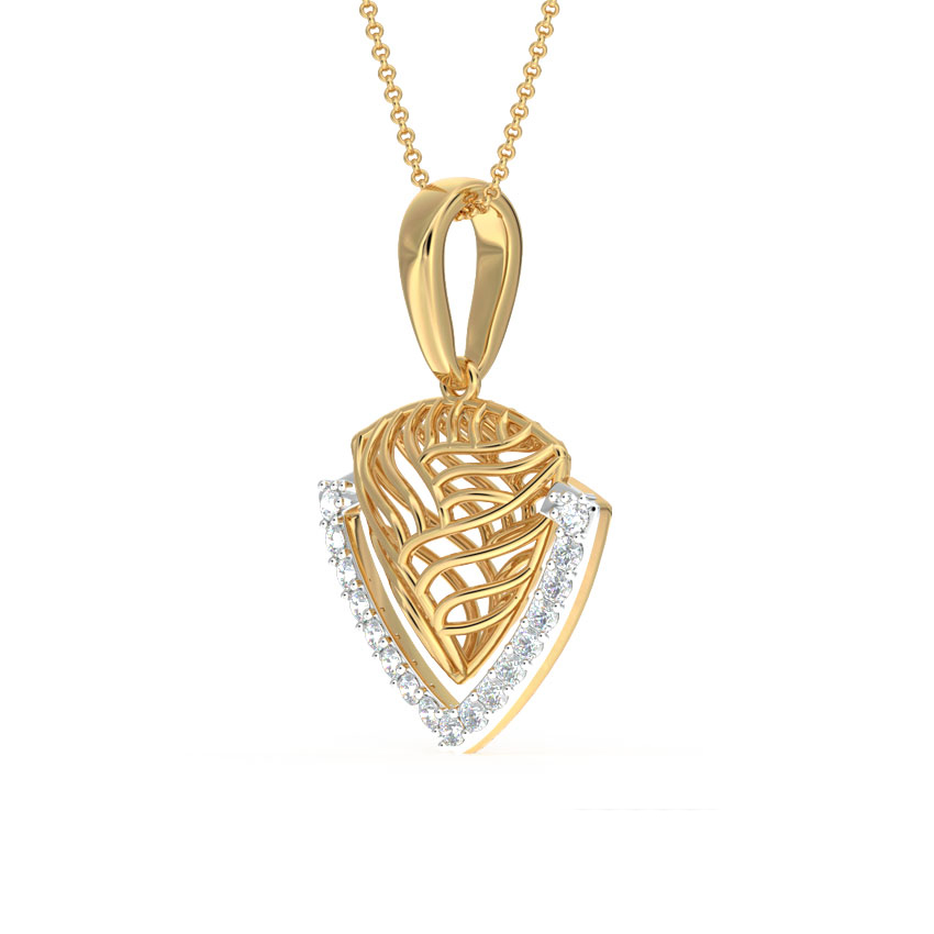 Trigon Mesh Pendant