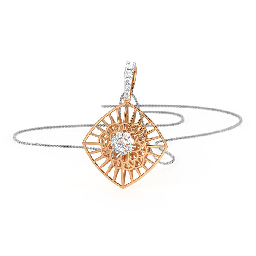Rays Mesh Pendant