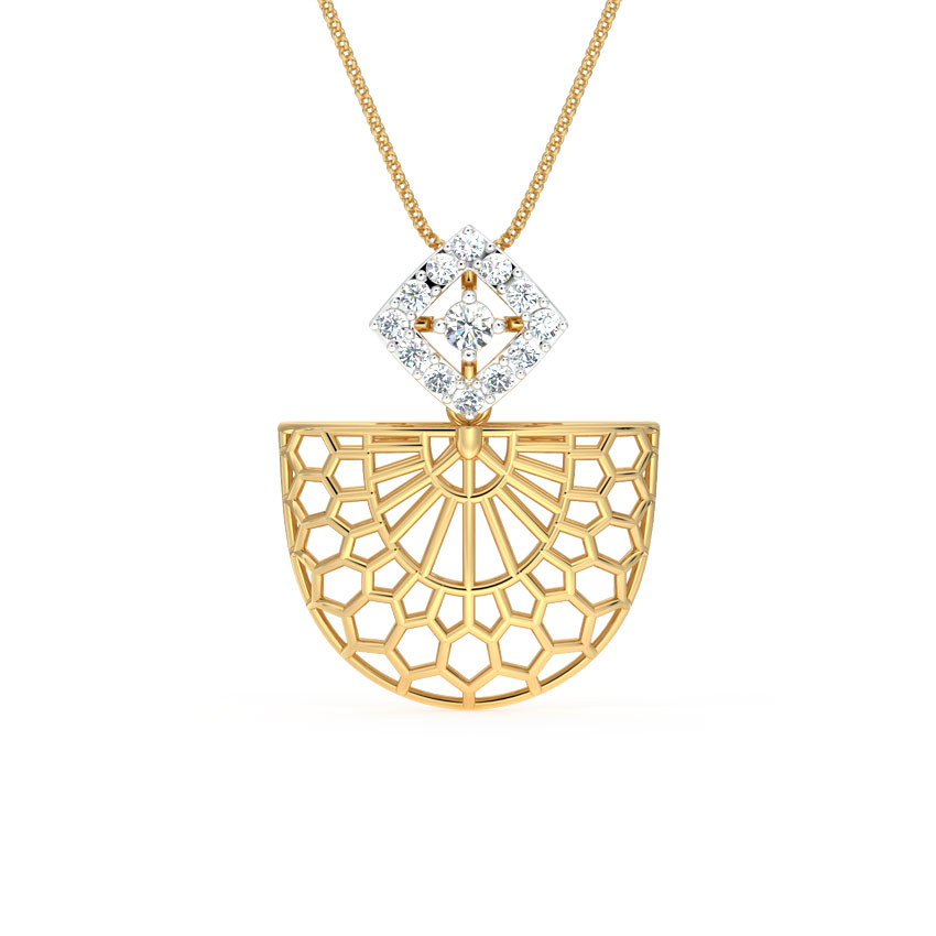 Flare Mesh Diamond Pendant Flare Mesh Diamond Pendant
