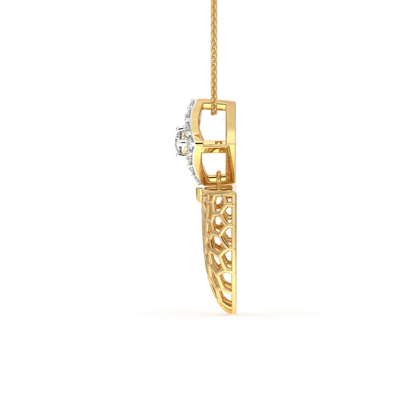 Flare Mesh Diamond Pendant Flare Mesh Diamond Pendant