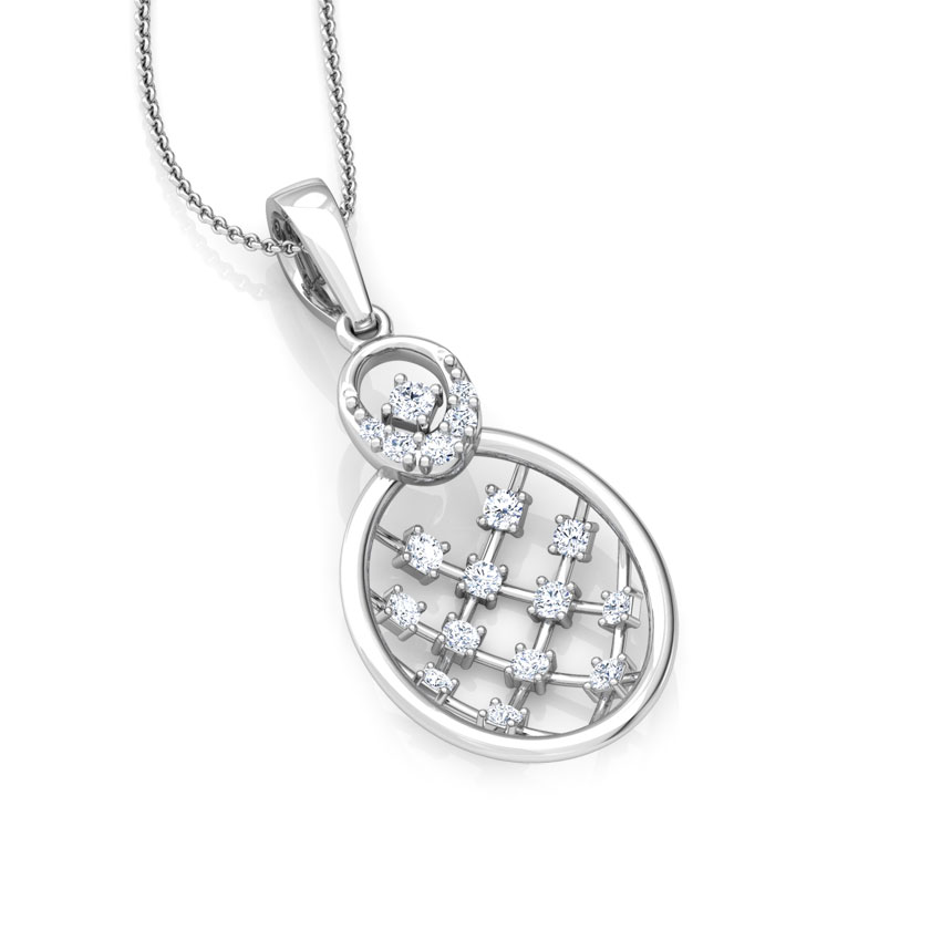Lattice Diamond Pendant Lattice Diamond Pendant