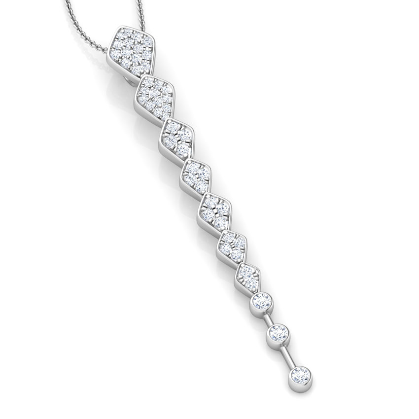 Marquise Journey Diamond Pendant