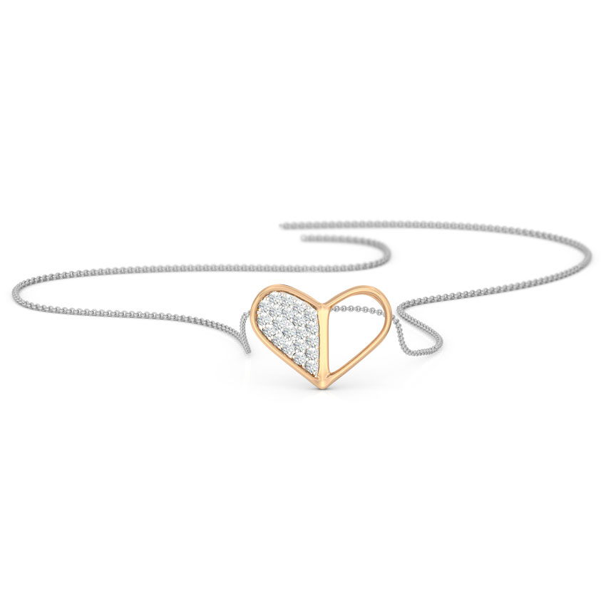 Flutter Diamond Heart Pendant Flutter Diamond Heart Pendant
