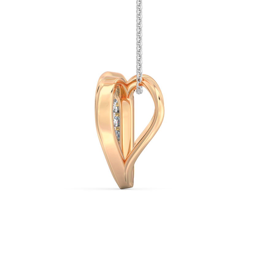 Flutter Diamond Heart Pendant Flutter Diamond Heart Pendant