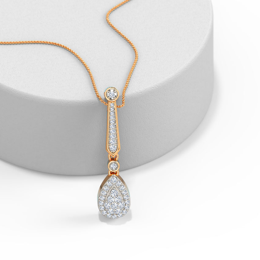 Mighty Pear Diamond Pendant Mighty Pear Diamond Pendant
