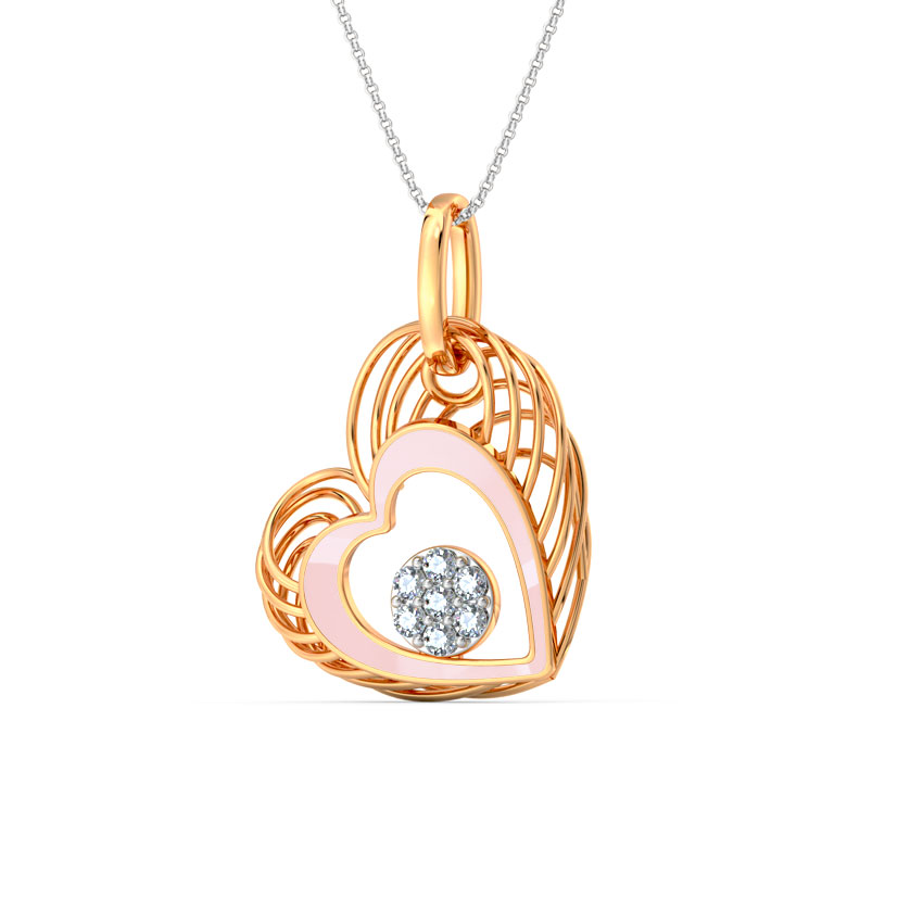 In Love Lattice Pendant
