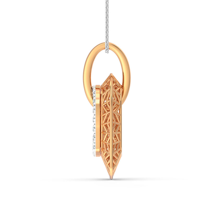 Adore Lattice Diamond Pendant