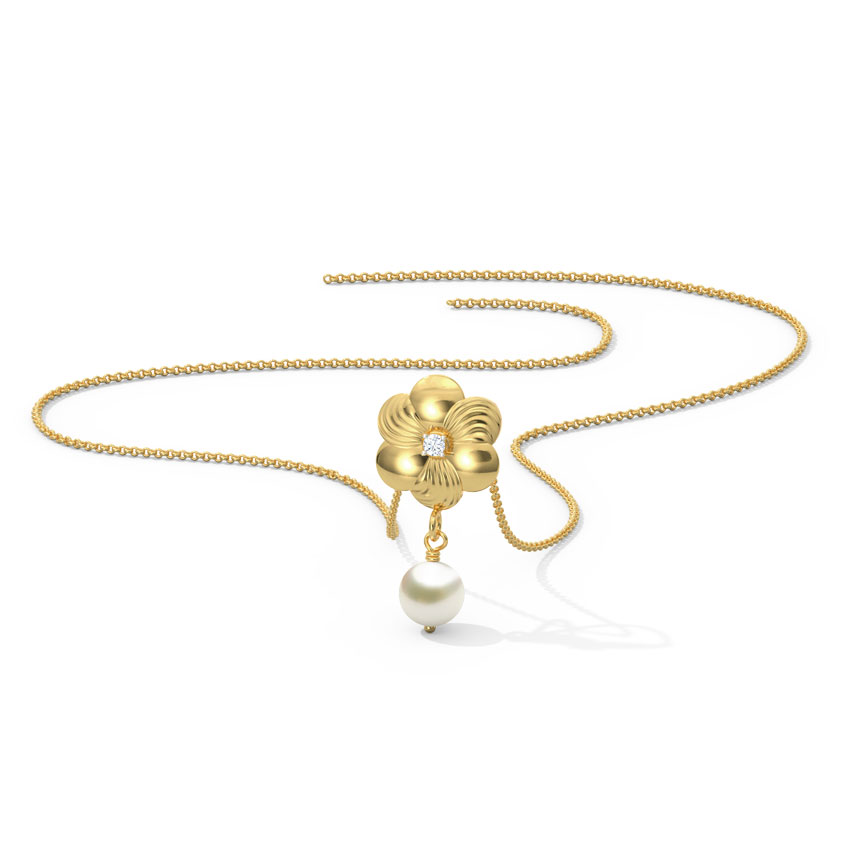 Bright Floral Pearl Pendant Bright Floral Pearl Pendant
