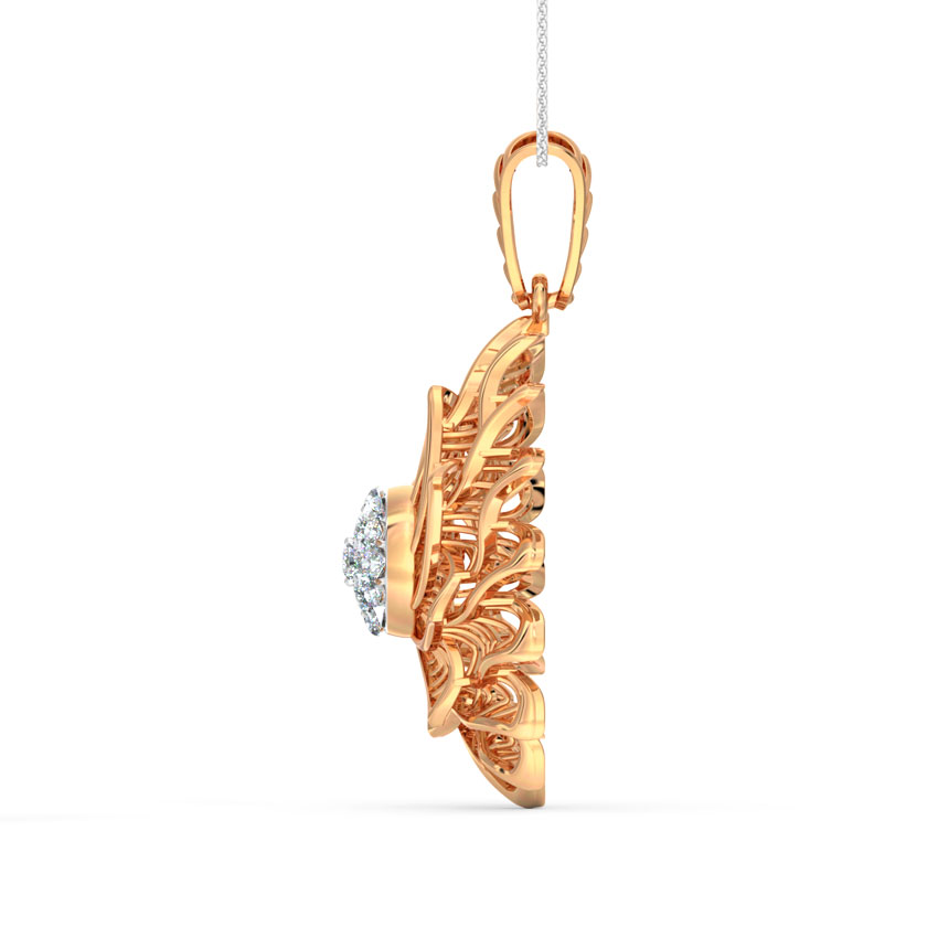 Aloe Fractal Diamond Pendant Aloe Fractal Diamond Pendant