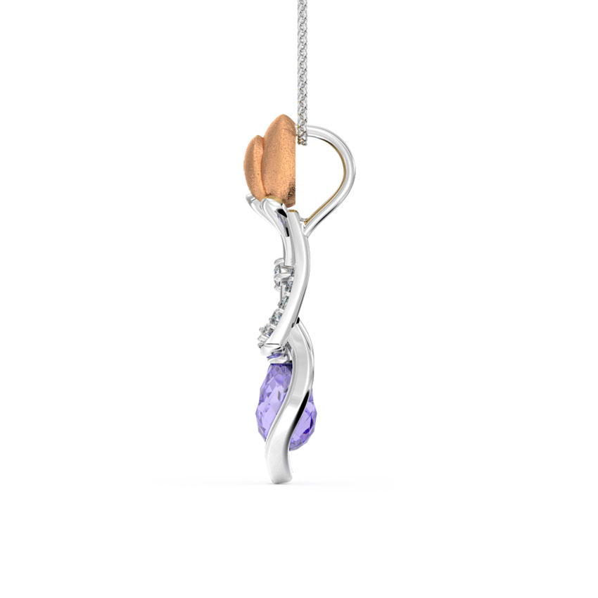 Classic Tulip Gemstone Pendant Classic Tulip Gemstone Pendant