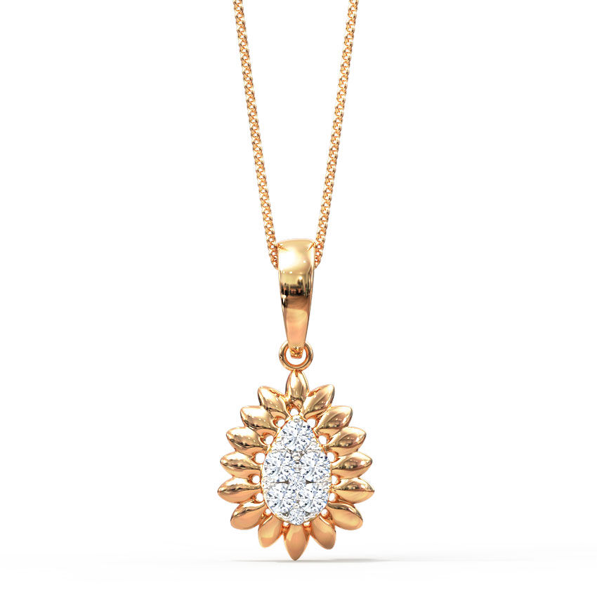 Sunrays Cluster Diamond Pendant Sunrays Cluster Diamond Pendant