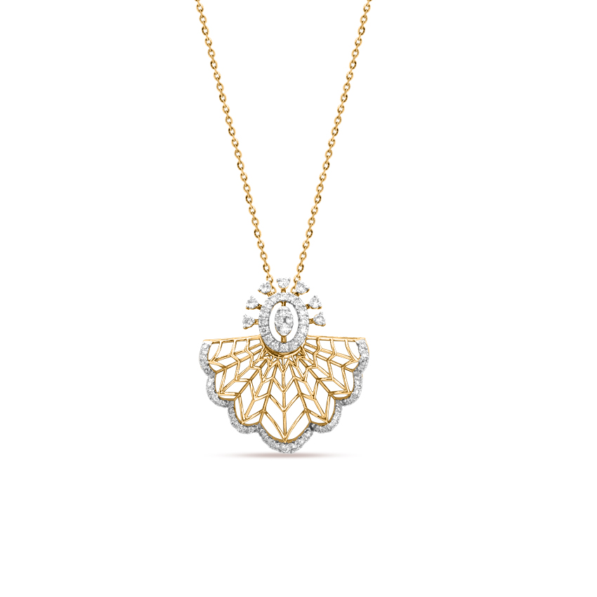 Lattice Glitter Diamond Pendant Lattice Glitter Diamond Pendant