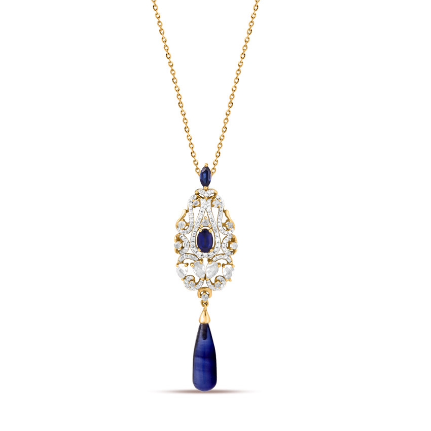 Striking Azure Pendant
