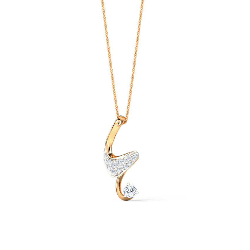 Entwined Ribbon Pendant