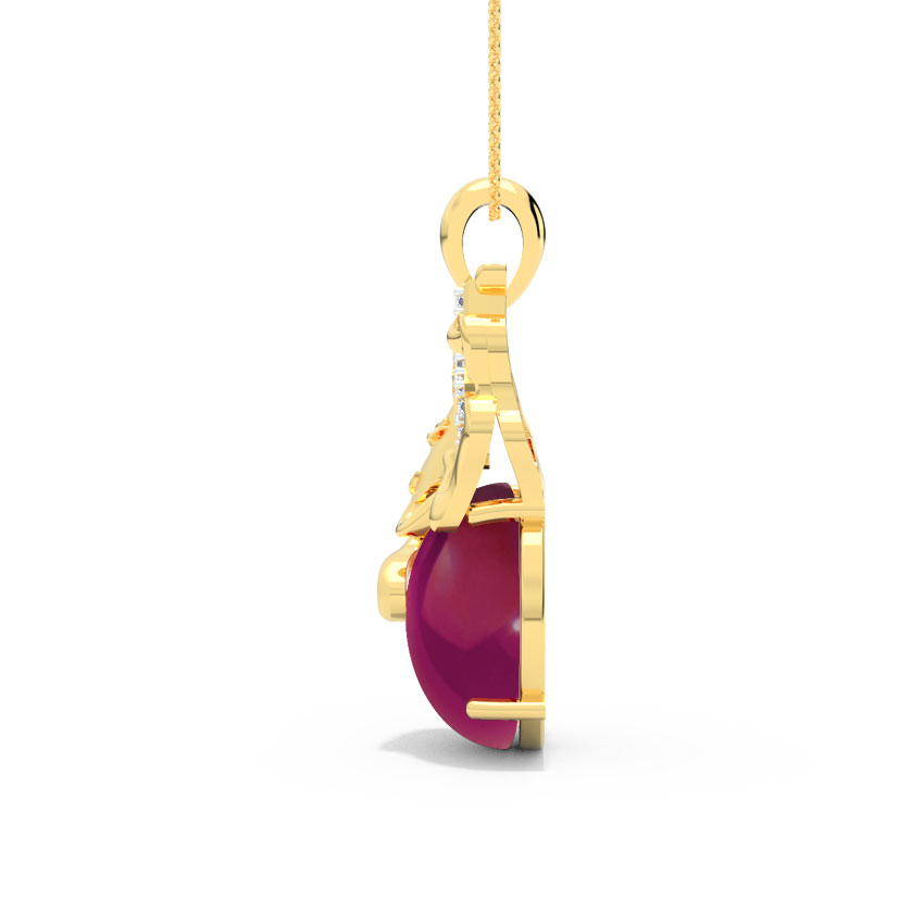 Ganesha Deity Gemstone Pendant Ganesha Deity Gemstone Pendant
