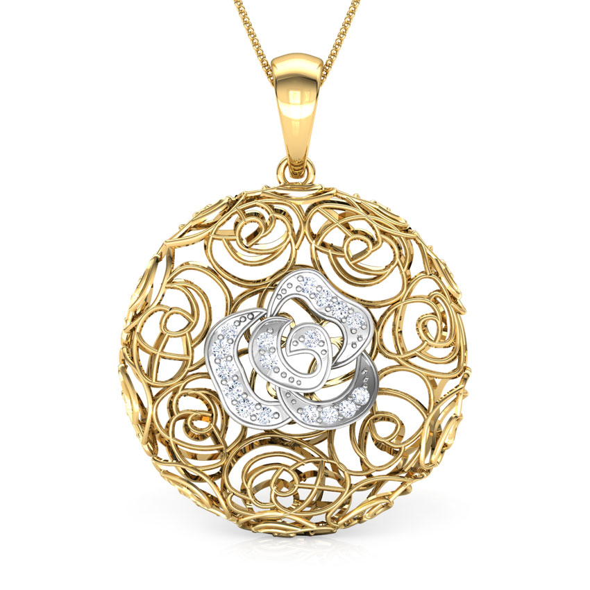 Thea Trellis Pendant