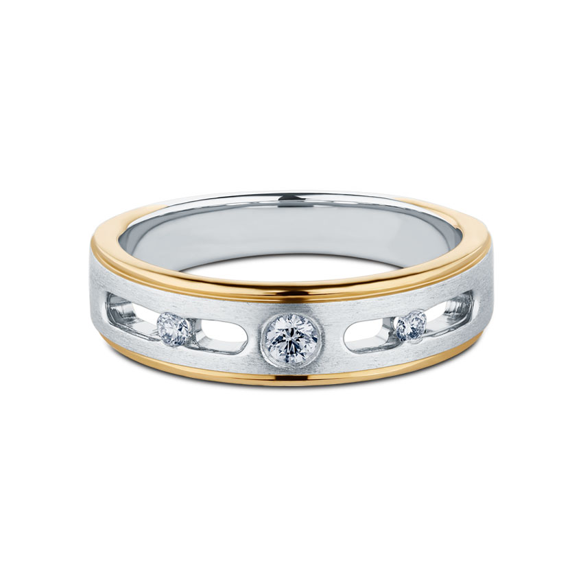 Admiration Duo-Tone Ring Admiration Duo-Tone Ring