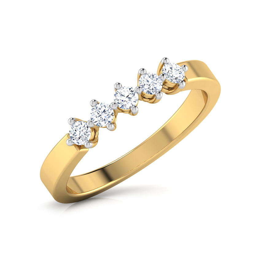 Five Stone Family Diamond Band