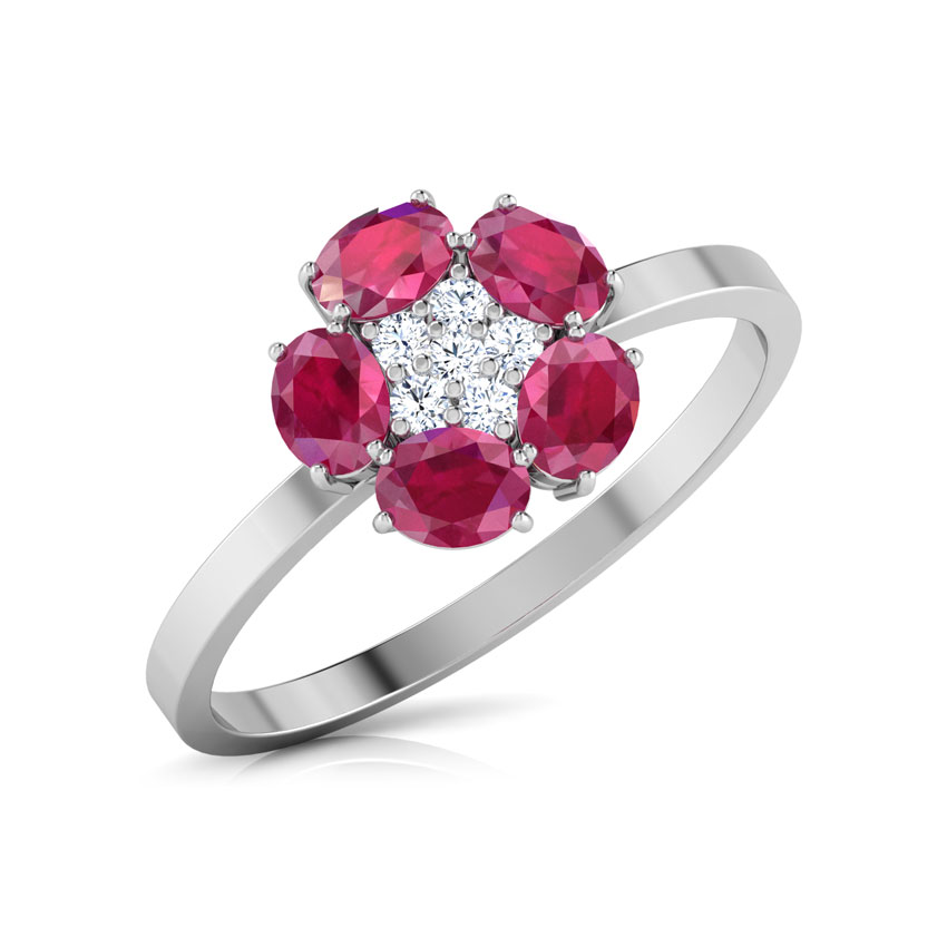 Forever Floral Diamond Ring