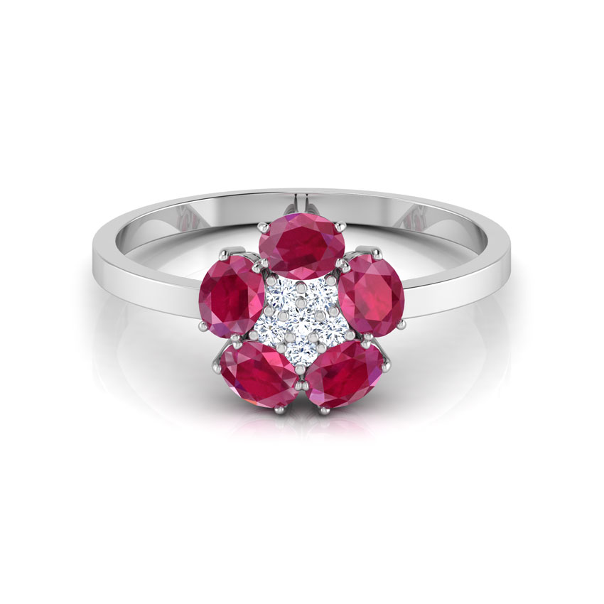 Forever Floral Diamond Ring