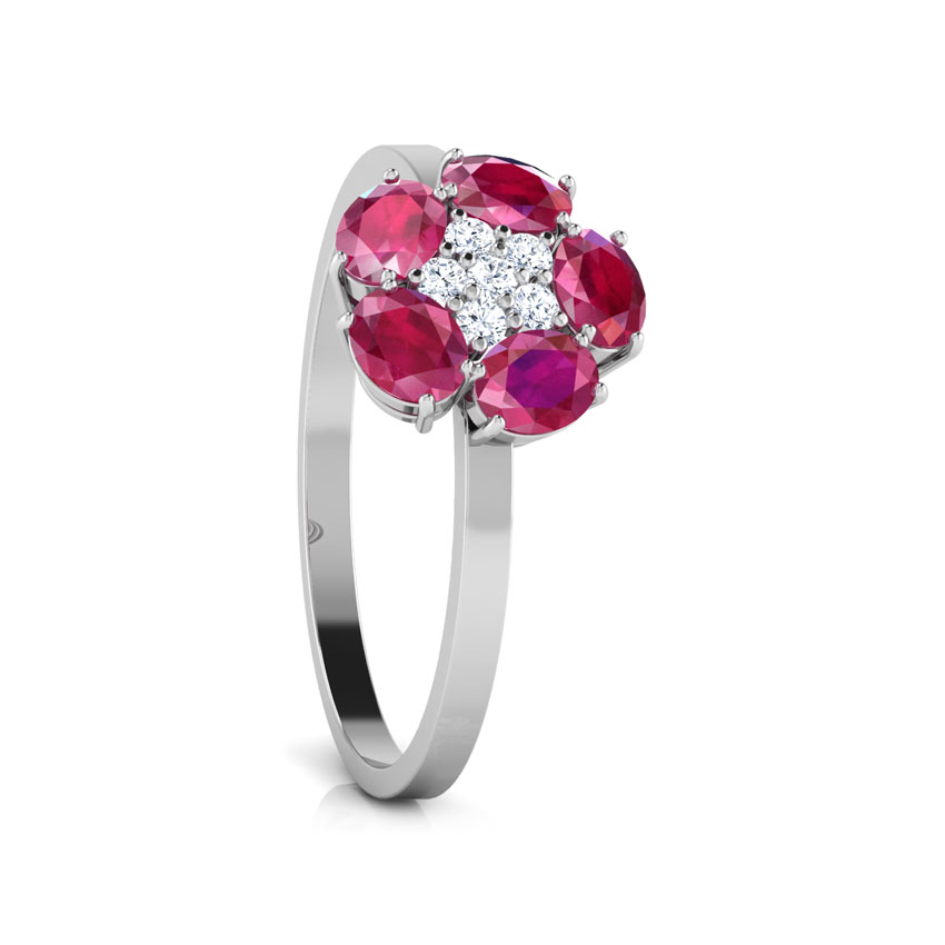 Forever Floral Diamond Ring