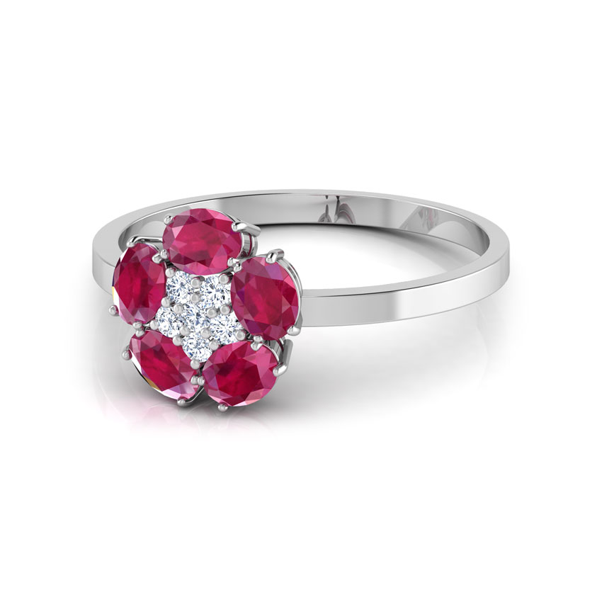 Forever Floral Diamond Ring