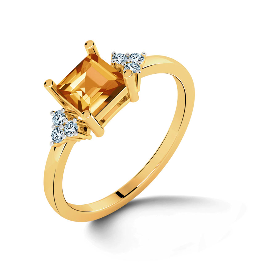 Noblesse Citrine Ring