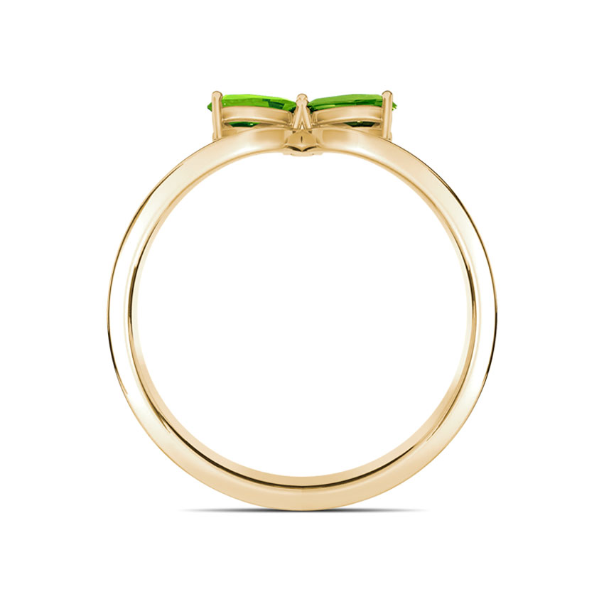 Hamesha Citrine Peridot Ring Hamesha Citrine Peridot Ring