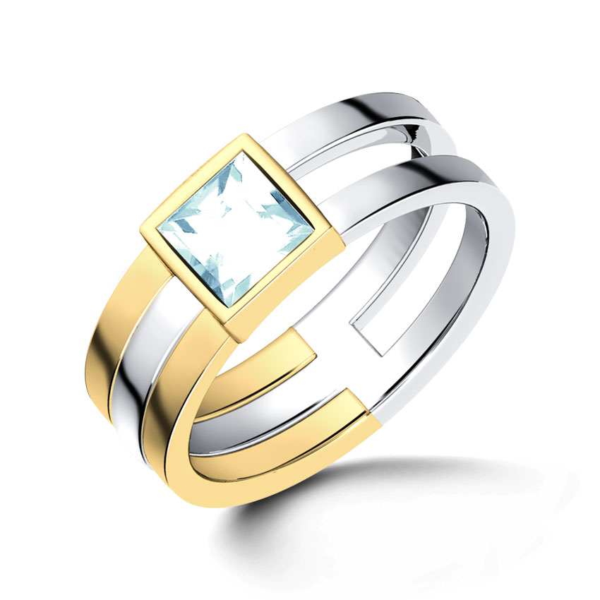 Faris Aquamarine Ring Faris Aquamarine Ring
